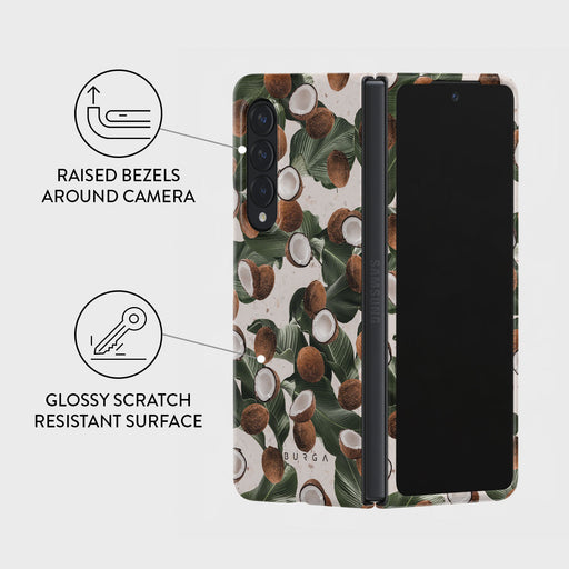 Coconut Crush - Samsung Galaxy Z Fold 4 Case 3