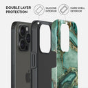 Ubud Jungle - Turquoise iPhone 15 Pro Max Case 6