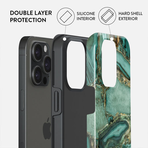 Ubud Jungle - Turquoise iPhone 15 Pro Max Case 6