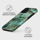 Ubud Jungle - Turquoise iPhone 15 Pro Max Case 7