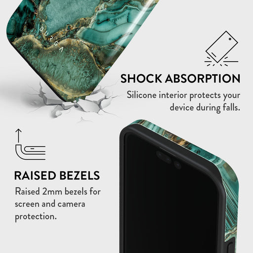 Ubud Jungle - Turquoise iPhone 15 Pro Max Case 8
