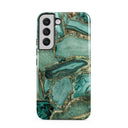 Ubud Jungle - Turquoise Samsung Galaxy S22 Plus Case