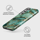 Ubud Jungle - Turquoise Samsung Galaxy S22 Plus Case 7