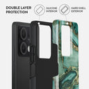 Ubud Jungle - Turquoise Xiaomi Redmi Note 13 5G Case 2