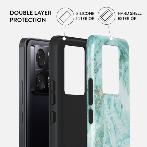 Uluwatu Waves - Teal Xiaomi 13T Case 2
