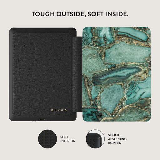 Ubud Jungle - Turquoise Kindle Paperwhite (11th Gen) Case 4