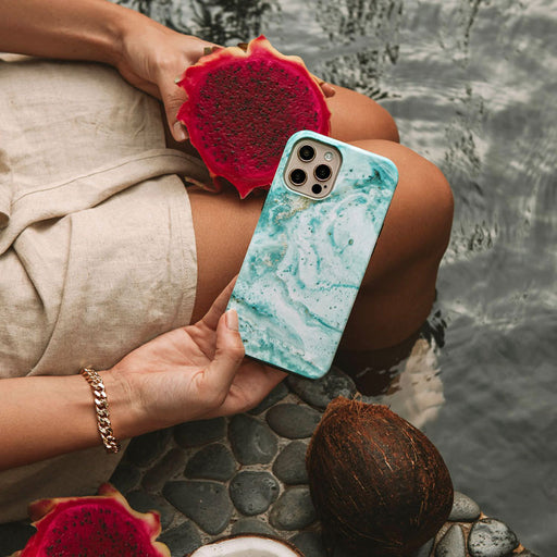 Uluwatu Waves - Teal Samsung Galaxy S24 FE Case 6
