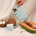 Uluwatu Waves - Teal Samsung Galaxy S24 FE Case 8