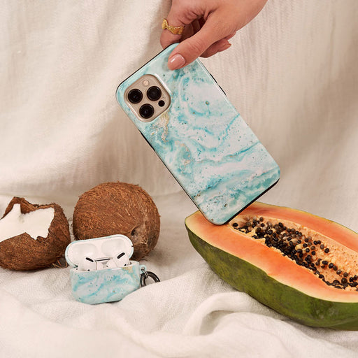 Uluwatu Waves - Teal Samsung Galaxy S24 FE Case 8