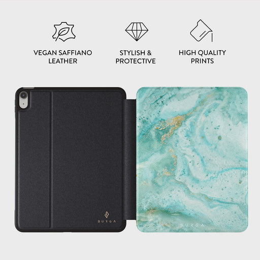 Uluwatu Waves - Teal iPad 10.9 (A16/10th Gen) Case 2