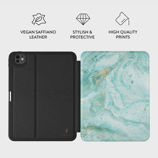 Uluwatu Waves - Teal iPad Pro 11 (7th Gen) Case 3