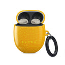 Canary Yellow - Snake Skin Google Pixel Buds Pro 2 Case 1