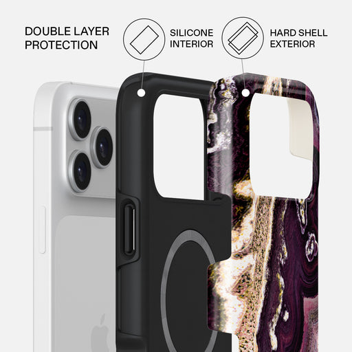Purple Skies - Marble iPhone 17 Pro Max Case
