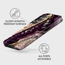 Purple Skies - Marble Samsung Galaxy S24 Plus Case 7