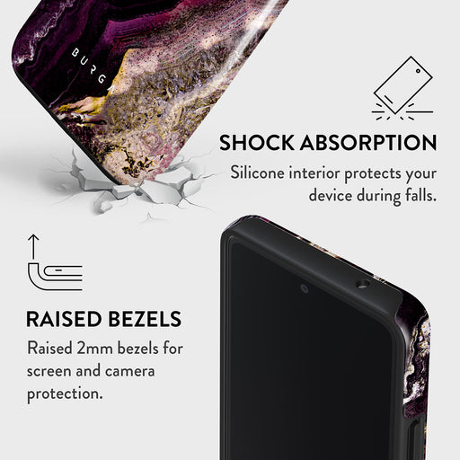 Purple Skies - Marble Samsung Galaxy A23 4G / 5G Case 4