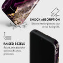 Purple Skies - Marble Google Pixel 8a Case 4