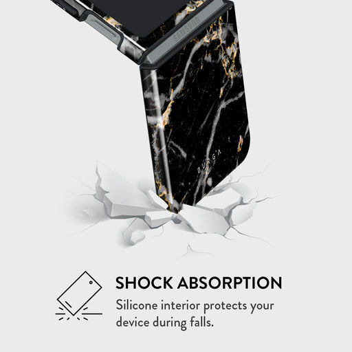 Make A Wish - Gold Marble Samsung Galaxy Z Flip 6 Case 4