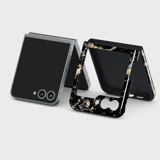 Make A Wish - Gold Marble Samsung Galaxy Z Flip 6 Case 5