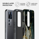 Northern Lights - Marble Xiaomi 12T Pro Case 2