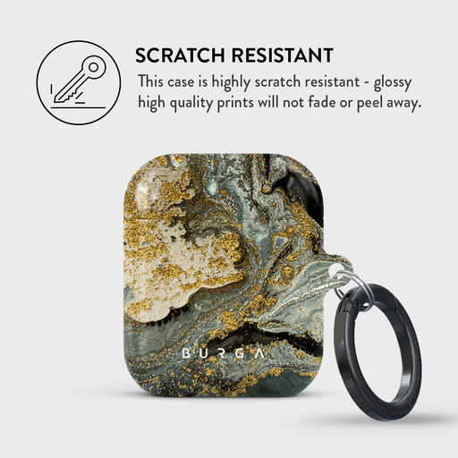 Northern Lights - Marble AirPods Case 4