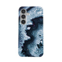 Frozen Lake - Gray Marble Samsung Galaxy S24 FE Case 1