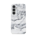 White Winter - Classy Marble Samsung Galaxy S24 FE Case 1