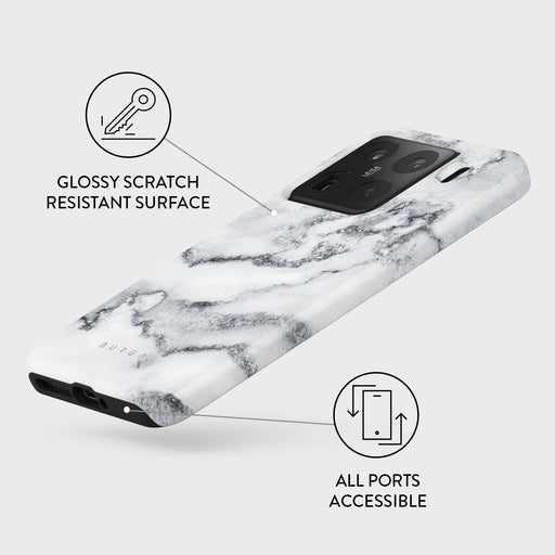 White Winter - Classy Marble Xiaomi 15 Case 3
