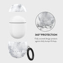 White Winter - Classy Marble Google Pixel Buds Pro 2 Case 2