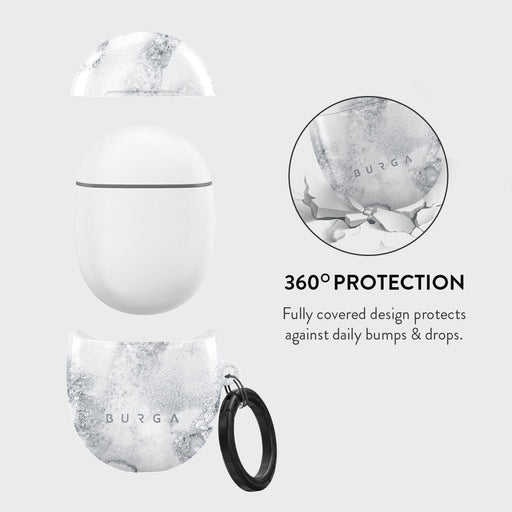 White Winter - Classy Marble Google Pixel Buds Pro 2 Case 2
