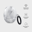 White Winter - Classy Marble Google Pixel Buds Pro 2 Case 4