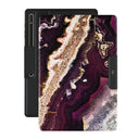 Purple Skies - Marble Samsung Galaxy Tab S8 Ultra Case 1