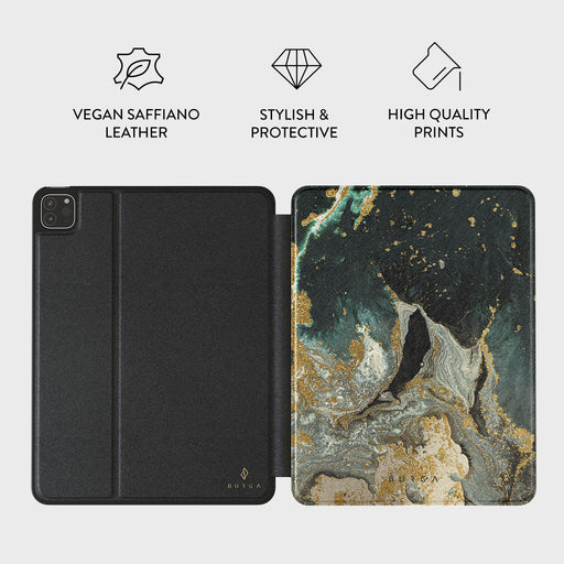 Northern Lights - Marble iPad Pro 12.9 (4th/3rd Gen) Case 2