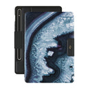 Frozen Lake - Gray Marble Samsung Galaxy Tab S9+ Case 1