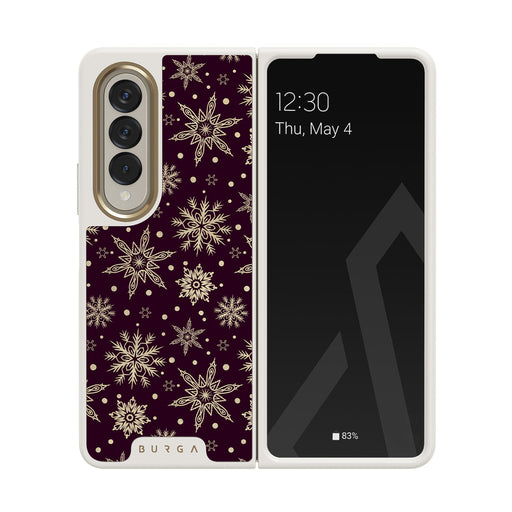 Sleeping Beauty - Snowflakes Samsung Galaxy Z Fold 4 Case