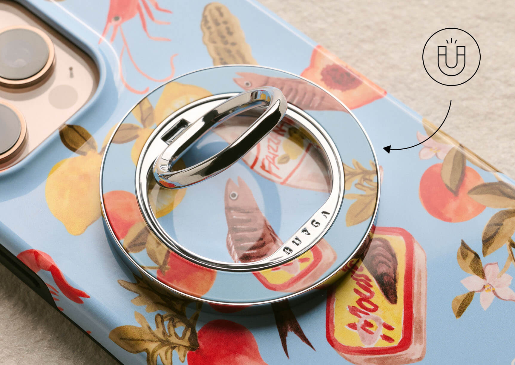 Cotton Candy - Magnetic Ring Holder