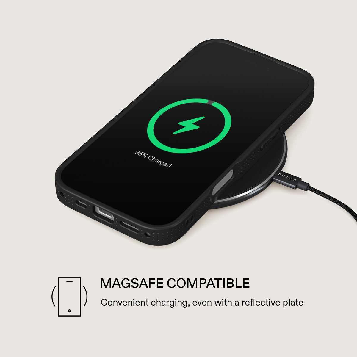 BURGA iPhone MagSafe対応 17 iPhoneアクセサリー