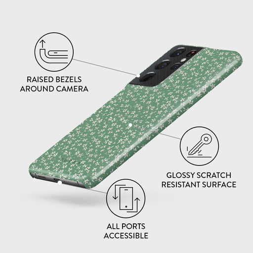Lush Meadows - Floral Samsung Galaxy S21 Ultra Case 3
