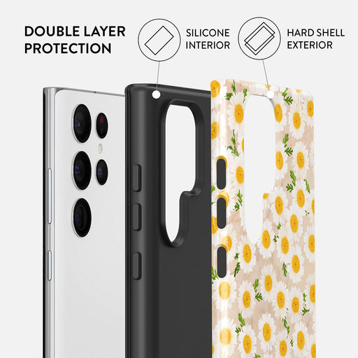 Pure Bliss - Daisy Samsung Galaxy S22 Ultra Case 4