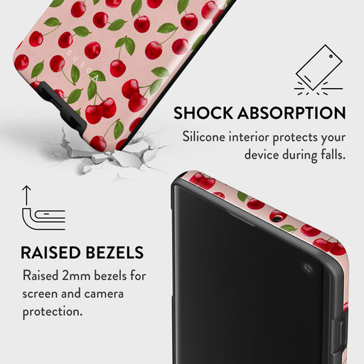 Afternoon Treat - Cherry Samsung Galaxy S10 Plus Case 8