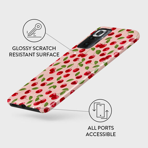Afternoon Treat - Cherry Xiaomi Redmi Note 10 Pro Case 3