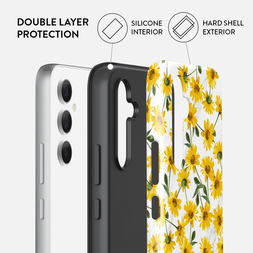 Summer Scent - Yellow Flower Samsung Galaxy A54 Case 2