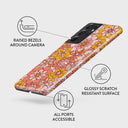 Garden Brunch - Floral Samsung Galaxy S21 Ultra Case 3