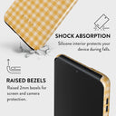 Tuscan Sun - Yellow Plaid Samsung Galaxy S21 Case 8