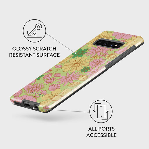 Amalfi Coast - Colorful Floral Samsung Galaxy S10 4G Case 7