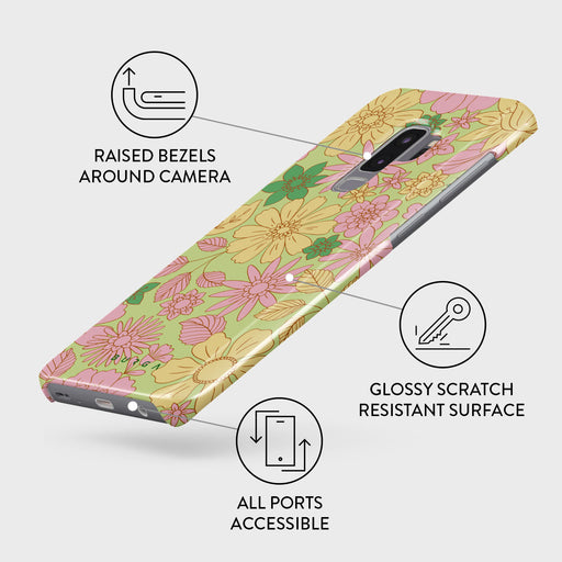 Amalfi Coast - Colorful Floral Samsung Galaxy S9 Plus Case 3
