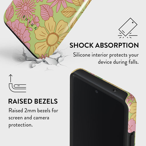 Amalfi Coast - Colorful Floral Samsung Galaxy A73 Case 4