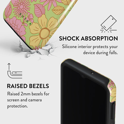 Amalfi Coast - Colorful Floral Samsung Galaxy A13 4G Case 4