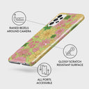 Amalfi Coast - Colorful Floral Samsung Galaxy A52 / A52S 4G / 5G Case 3