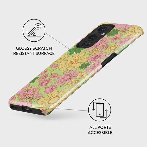 Amalfi Coast - Colorful Floral OnePlus 9 Pro Case 3