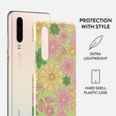 Amalfi Coast - Colorful Floral Huawei P30 Case 2